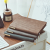 Deluxe PU Sheepskin Leather Notebook With Signature Pen With Custom Logo 21cm X15.6cm 256 Pages
