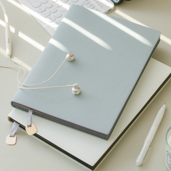High Quality Synthetic Leather Notebook  With Custom Logo B5 (27cm X 19cm) with 200+ pages