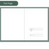High Quality Synthetic Leather Notebook  With Custom Logo B5 (27cm X 19cm) with 200+ pages