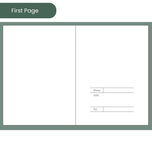High Quality Synthetic Leather Notebook  With Custom Logo B5 (27cm X 19cm) with 200+ pages
