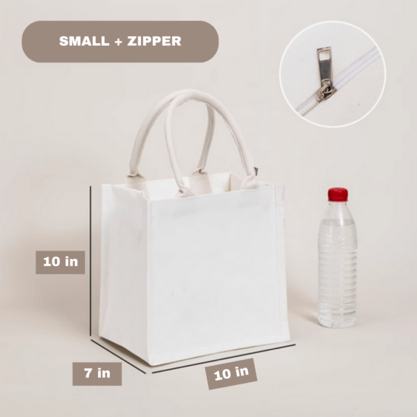 Water Proof Eco-Friendly Tote Bags White Canvas Cloth With Custom Logo