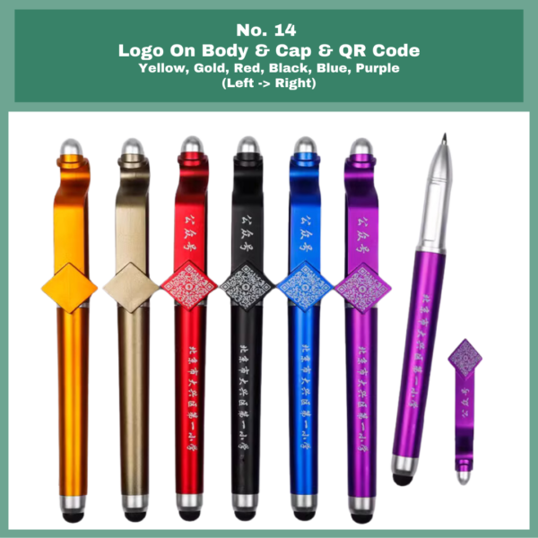 Stylish Commercial Pens Functional Durable Stand-out With Custom Logo
