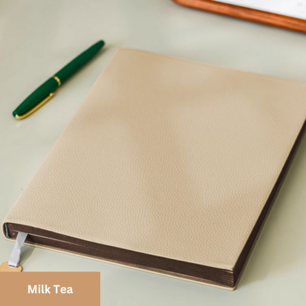 High Quality Synthetic Leather Notebook  With Custom Logo B5 (27cm X 19cm) with 200+ pages