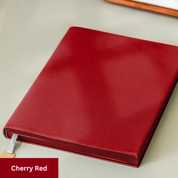 High Quality Synthetic Leather Notebook  With Custom Logo B5 (27cm X 19cm) with 200+ pages