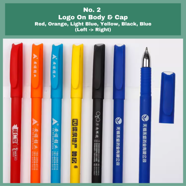 Stylish Commercial Pens Functional Durable Stand-out With Custom Logo