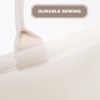 Water Proof Eco-Friendly Tote Bags White Canvas Cloth With Custom Logo