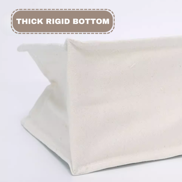 Water Proof Eco-Friendly Tote Bags White Canvas Cloth With Custom Logo
