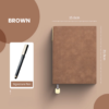 Deluxe PU Sheepskin Leather Notebook With Signature Pen With Custom Logo 21cm X15.6cm 256 Pages