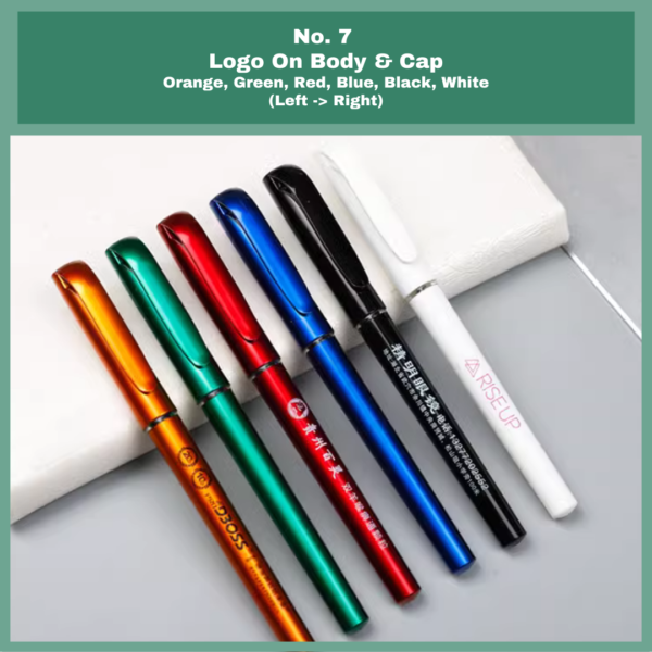 Stylish Commercial Pens Functional Durable Stand-out With Custom Logo