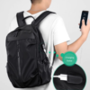 Water Resistant Premium Sporty Backpack with Laptop Compartment Custom Logo Print