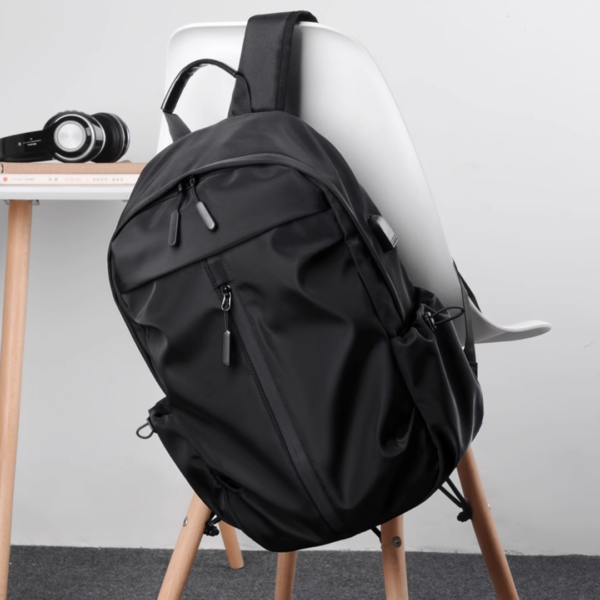 Water Resistant Premium Sporty Backpack with Laptop Compartment Custom Logo Print