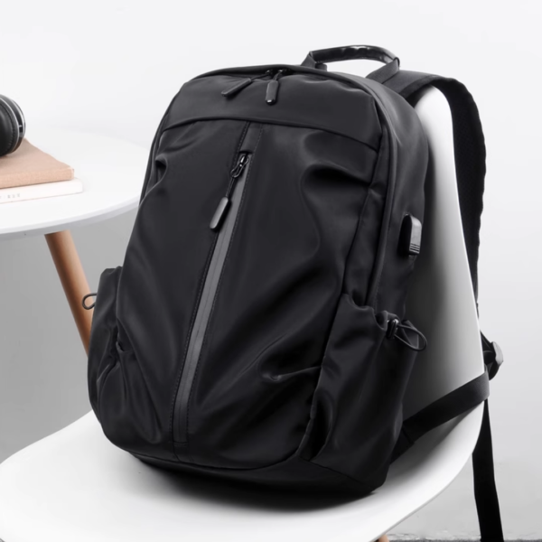 Water Resistant Premium Sporty Backpack with Laptop Compartment Custom Logo Print