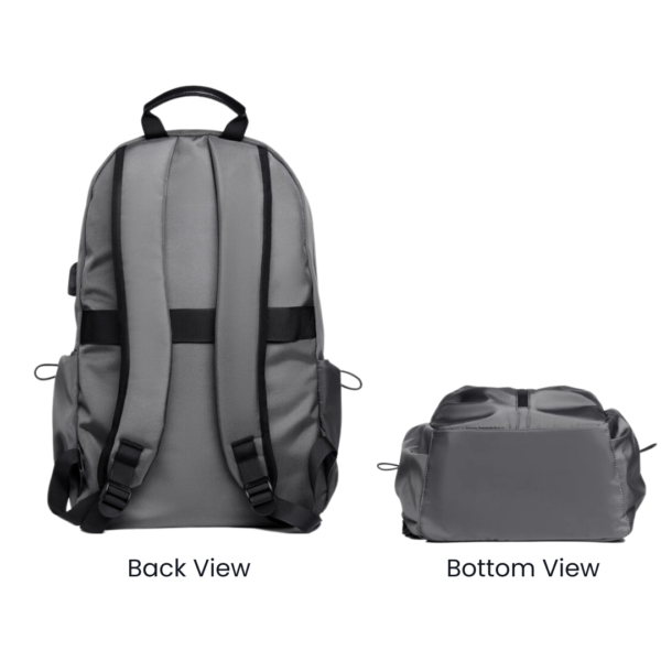 Water Resistant Premium Sporty Backpack with Laptop Compartment Custom Logo Print