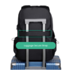 Water Resistant Premium Sporty Backpack with Laptop Compartment Custom Logo Print