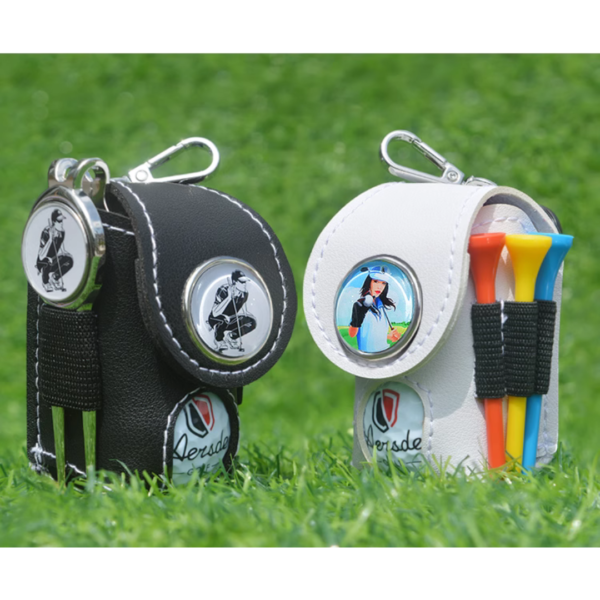 Premium Golf Ball Holder w/ Custom Branding