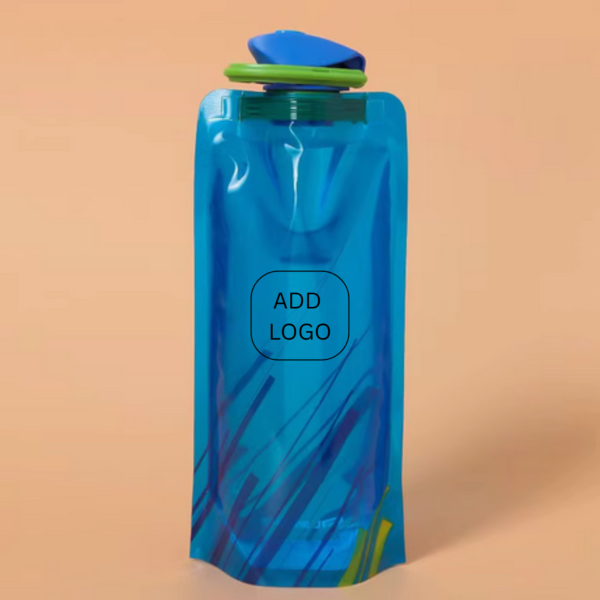 700ML Foldable Water Bottle w/ Custom Branding