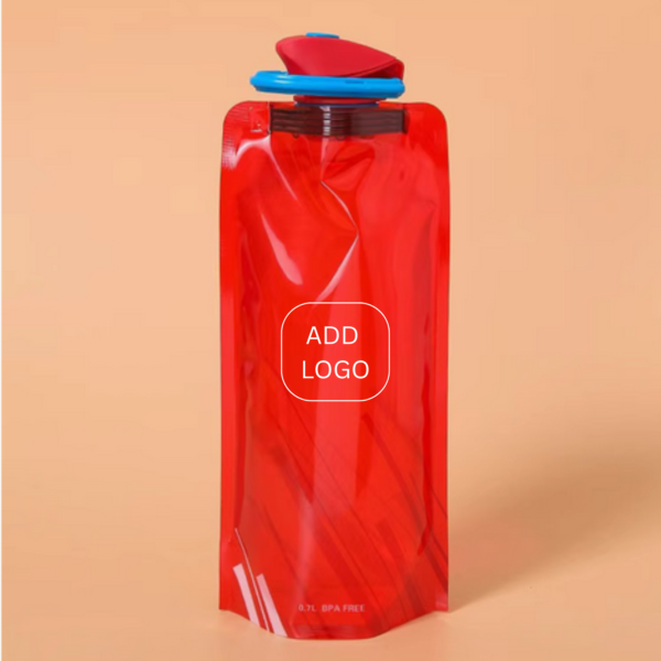 700ML Foldable Water Bottle w/ Custom Branding