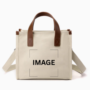 Canvas Bag and Shoulder Strap w/ Custom Branding