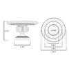 Universal 360° Magnetic Phone Holder/Car Mount - Strong Grip, Ultimate View Custom Logo